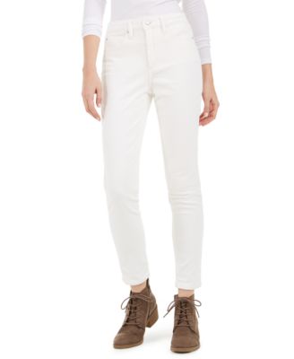 women's winter white corduroy pants