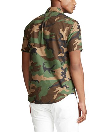 Polo Ralph Lauren Men's Big & Tall Camo Pocket T-Shirt - Surplus Camo - Size 4Lt
