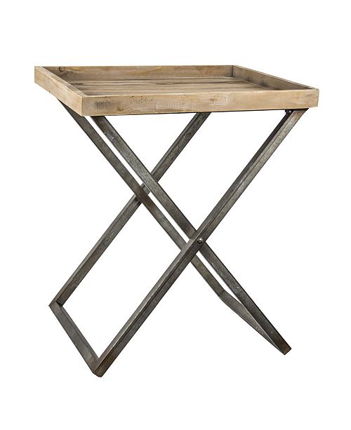 Crystal Art Gallery American Art Decor Wood Folding Side Accent