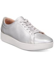 Fitflop best sale silver sneakers