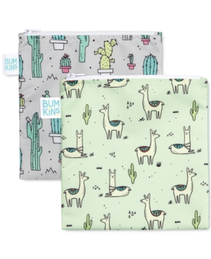 Bumkins Kids 2-Pack Reusable Sandwich Bags