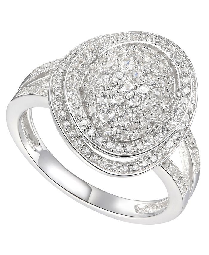 Macy's - 1-1/4 ct. t.w. Round Shape Diamond Ring in 14k White Gold