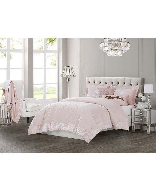 Juicy Couture Velvet 3 Piece Queen Comforter Set Reviews Home