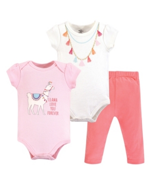 Little Treasure Baby Girl Bodysuit Pant and Shoes Set