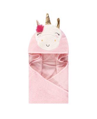 Cute Absorbent Cotton Animal Face Hooded Towel