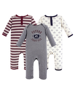 Hudson Baby Boys and Girls Cotton Coveralls