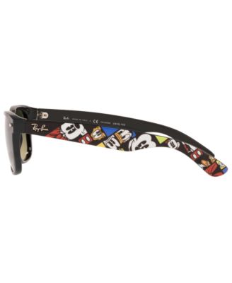 Disney Unisex Polarized Sunglasses, RB2132 NEW WAYFARER
