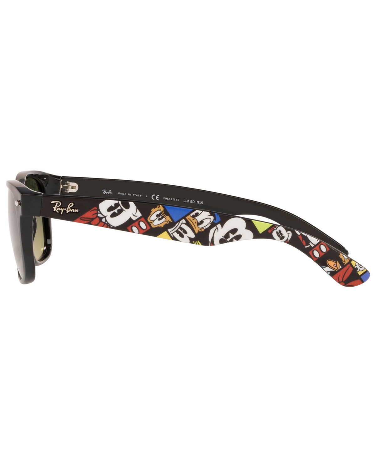 Ray Ban Disney Unisex Polarized Sunglasses, Rb2132 New Wayfarer