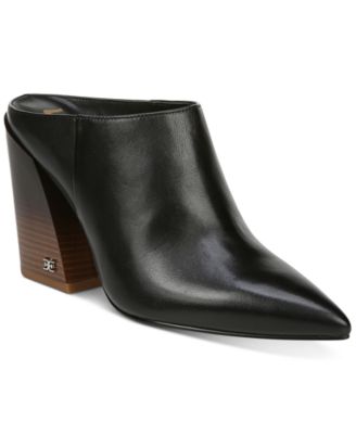 sam edelman heeled mules