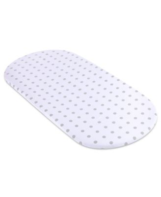 Baby Fitted Waterproof Bassinet Sheet 100% Combed Jersey Cotton