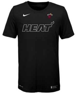 Nike Big Boys Miami Heat Facility T-Shirt