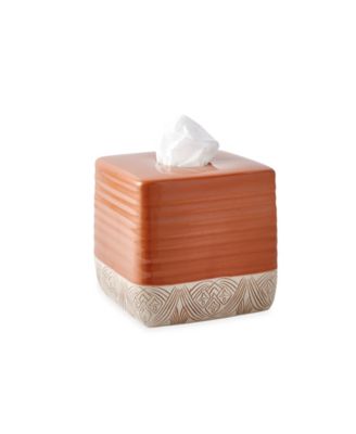 Pineapple Palm Tissue Box Cover
