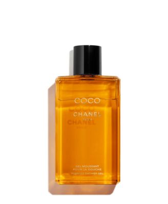 chanel coco noir foaming shower gel