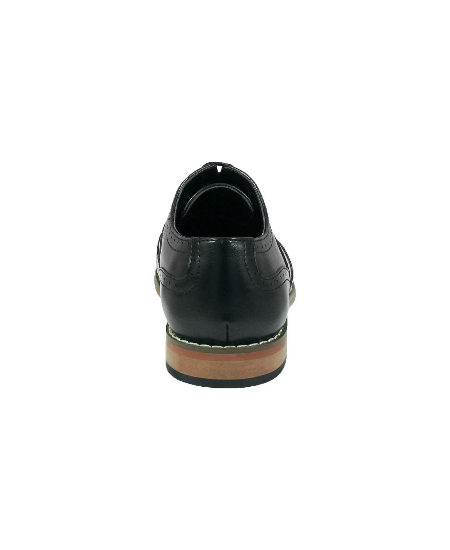 Туфли Stacy Adams Dunbar Wingtip Oxford Shoe для мальчиков, цвет: Чёрный — фото 4