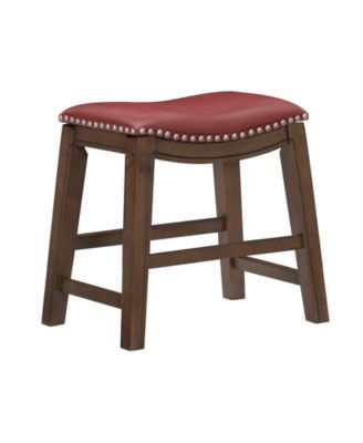 Homelegance - Gilman 18" Height Saddle Stool