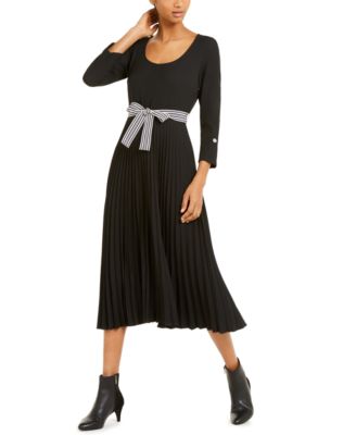 macys womens black dress
