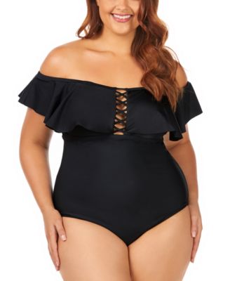 flounce one piece