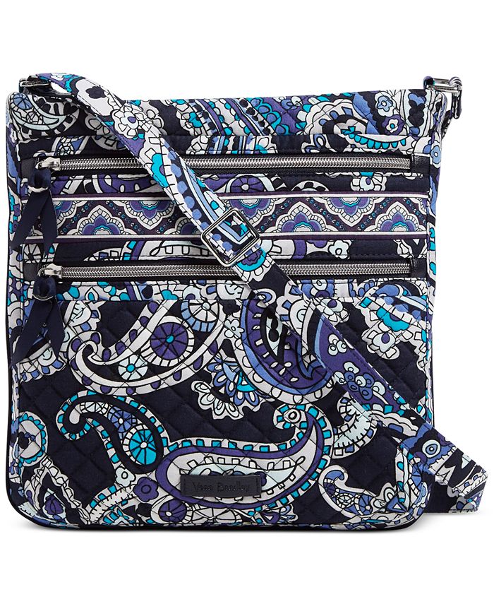 Vera Bradley Iconic TripleZip Hipster Crossbody Macy's