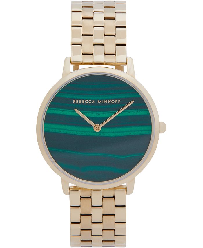Rebecca Minkoff Women s Major Gold Tone Stainless Steel Bracelet