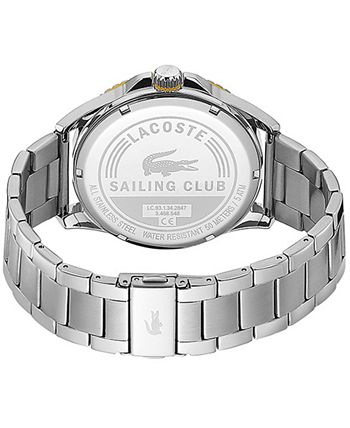 Lacoste - Men's Cap Marino Stainless Steel Bracelet Watch 46.1mm