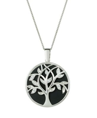 LUX VUE - MAGNIFYING GLASS & MIRROR PENDANT NECKLACE