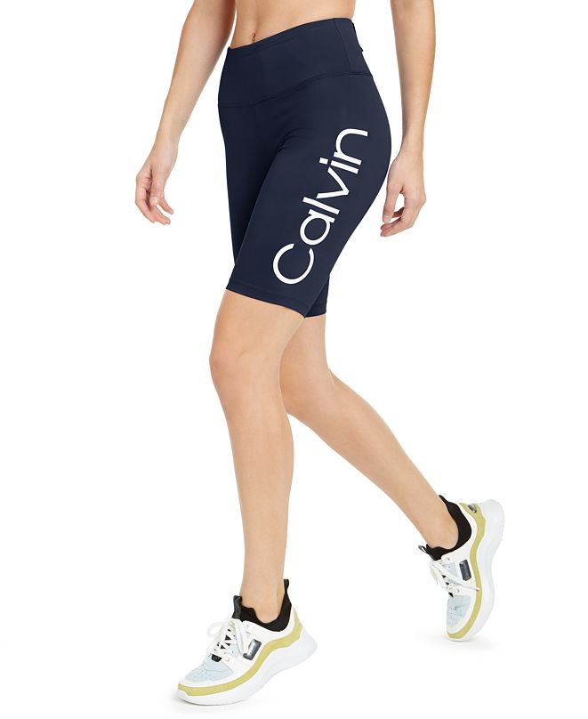 calvin klein logo shorts