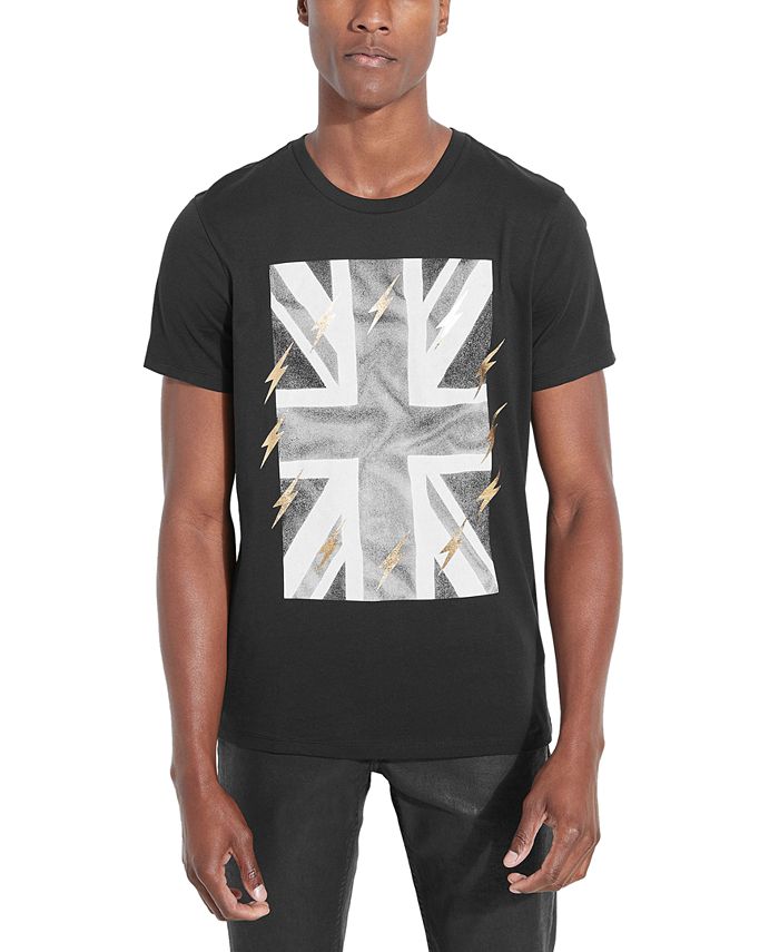 GUESS Men's Union Jack Graphic T-Shirt - Macy's