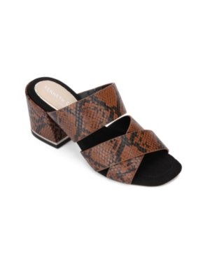 image of Kenneth Cole New York Maisie Stitch Mules Women-s Shoes