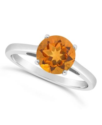 Garnet (2-1/3 ct. t.w.) Ring in Sterling Silver. Also Available in London Blue Topaz and Citrine