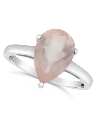 Sky Blue Topaz (3-3/8 ct. t.w.) Ring in Sterling Silver. Also Available in Rose Quartz (2-1/2 ct. t.w.)