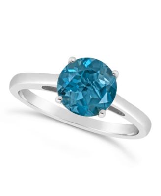 Garnet (2-1/3 ct. t.w.) Ring in Sterling Silver. Also Available in London Blue Topaz and Citrine