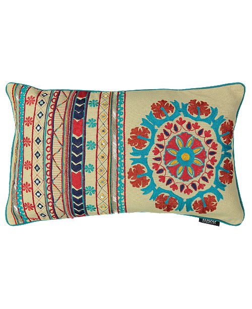 Mod Lifestyles Tribal Chic Collection Santa Fe Embroidery Lumbar