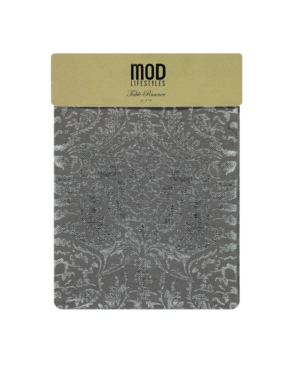 Mod Lifestyles Allover Scroll Metallic Cotton Table Runner