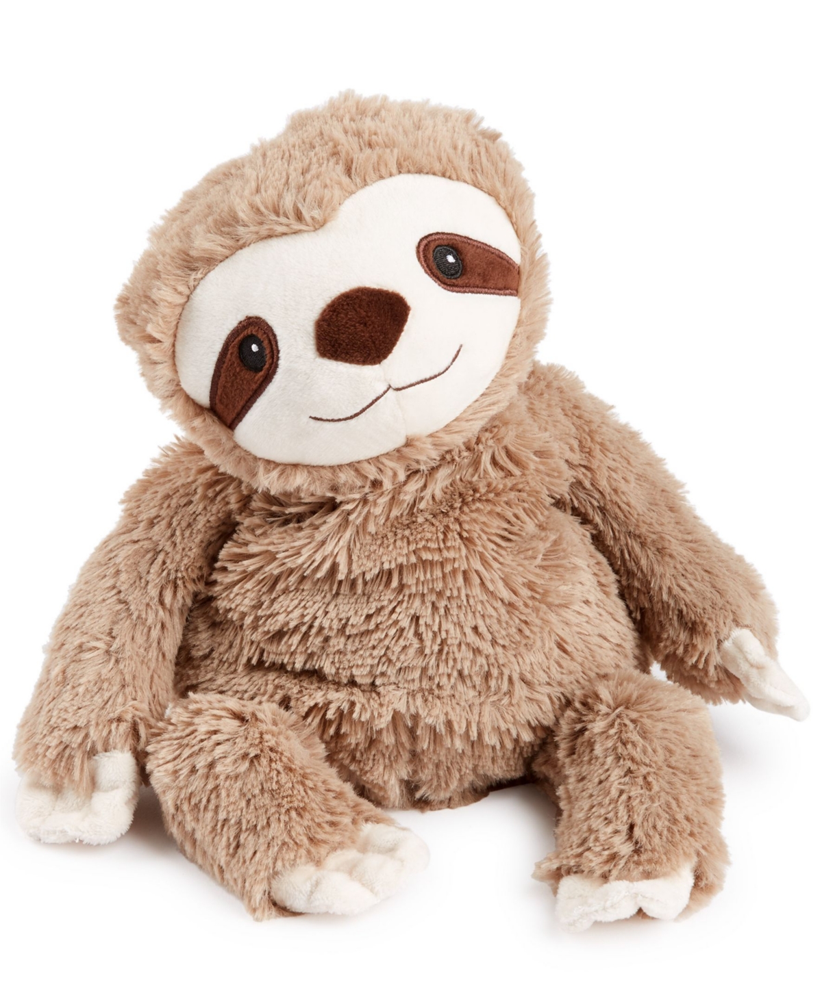 Warmies Microwavable Plush Sloth In Brown