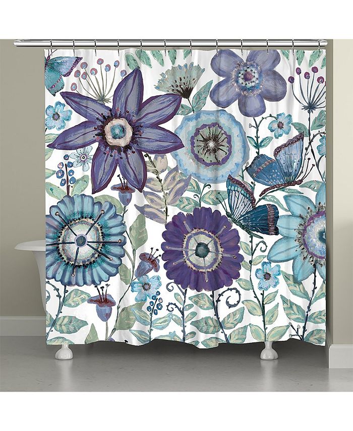 laural home dream forest shower curtain