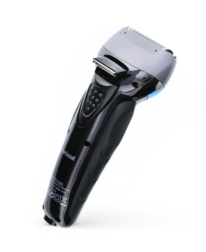 Barbasol 1200 Series Wet and Dry Rechargeable Foil Shaver Macy's