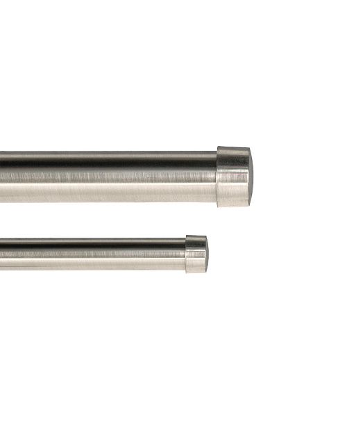 Lumino End Cap 1 Double Drapery Rod And Hardware Set 42 120
