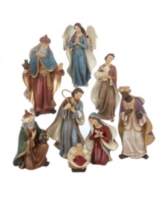 Kurt Adler 6.25-Inch Resin Nativity Set of 8 Pieces