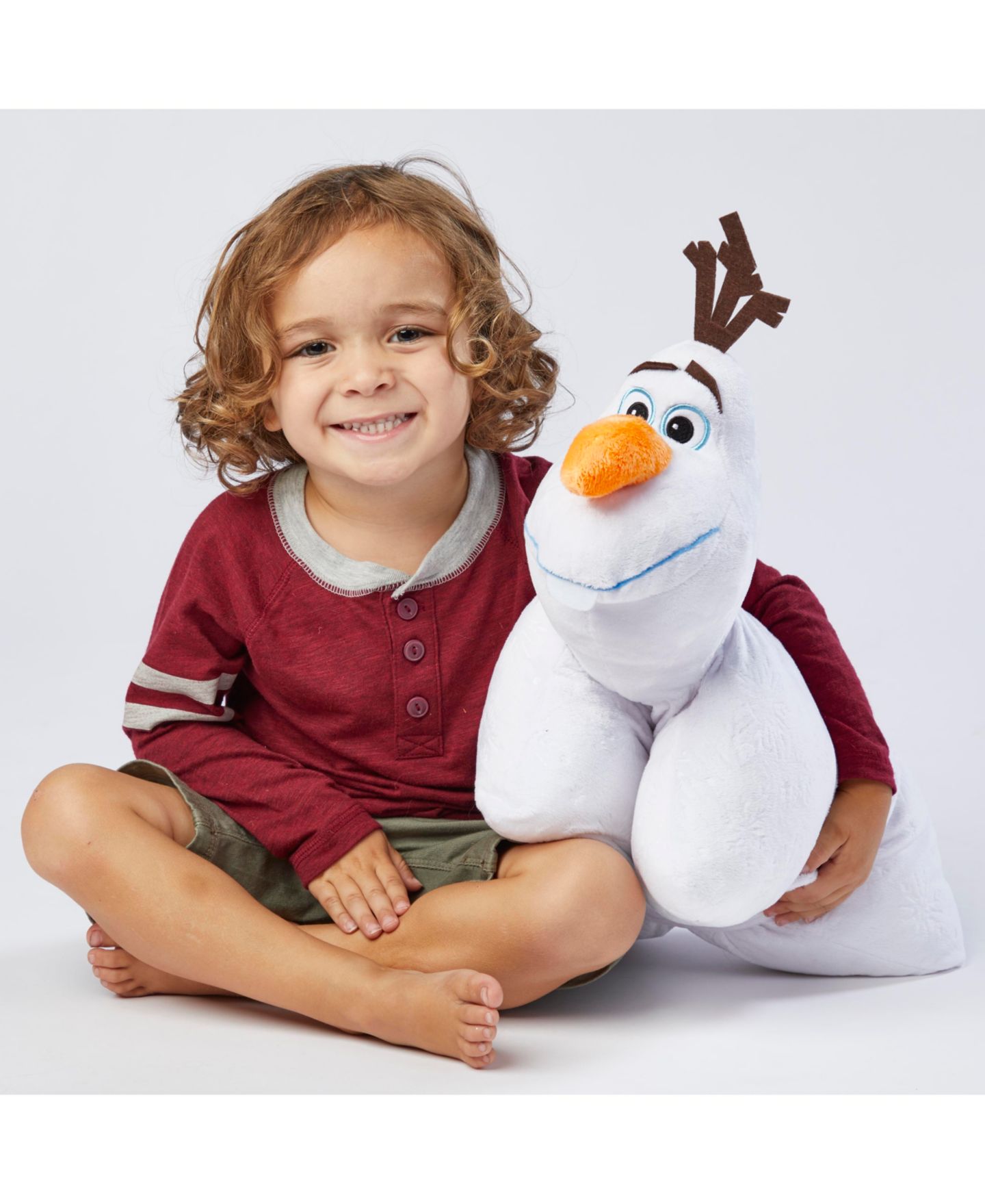 Детская мягкая игрушка Pillow Pets Disney Frozen Olaf 16" Plush — фото 2