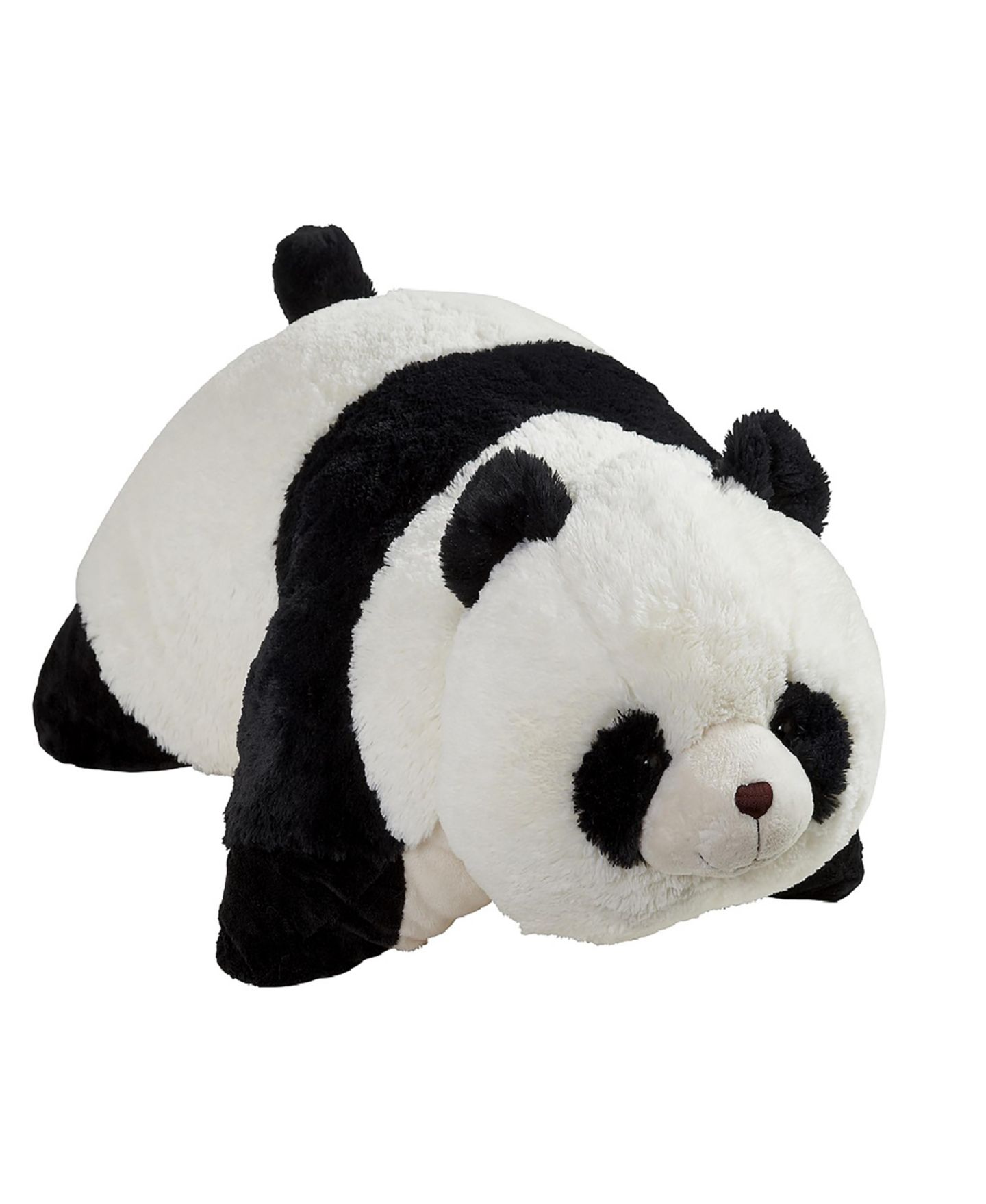Детская мягкая игрушка Pillow Pets Signature Comfy Panda Jumboz Stuffed Animal Plush Toy — фото 5