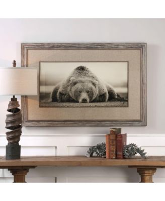 Deep Sleep Bear Print