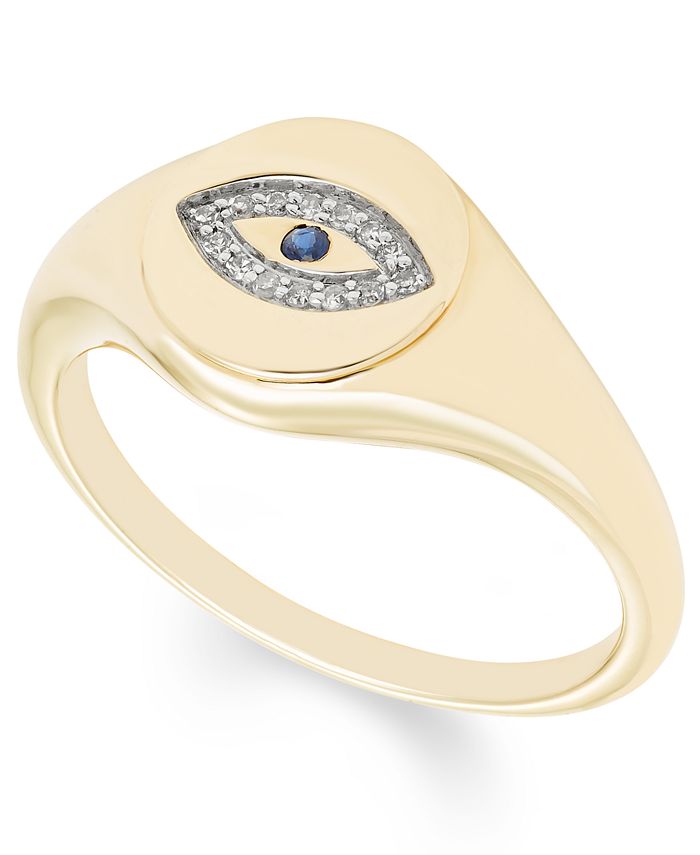 Macys evil eye ring online