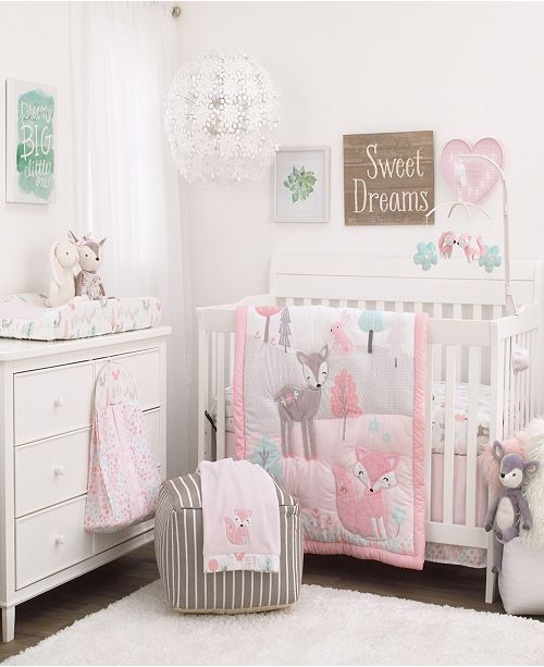 Nojo Sweet Forest Friends 4 Piece Crib Bedding Set Reviews