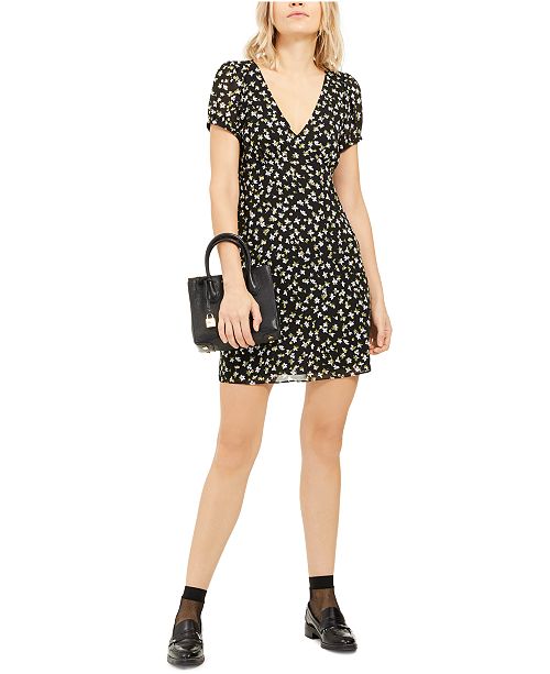 Michael Kors Lilies Studded Dress Reviews Women Macy S