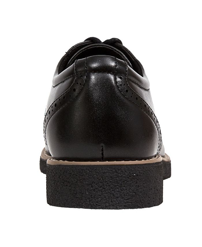 DEER STAGS Men's Creston Dress Casual Comfort Wingtip Oxford Shoes ...