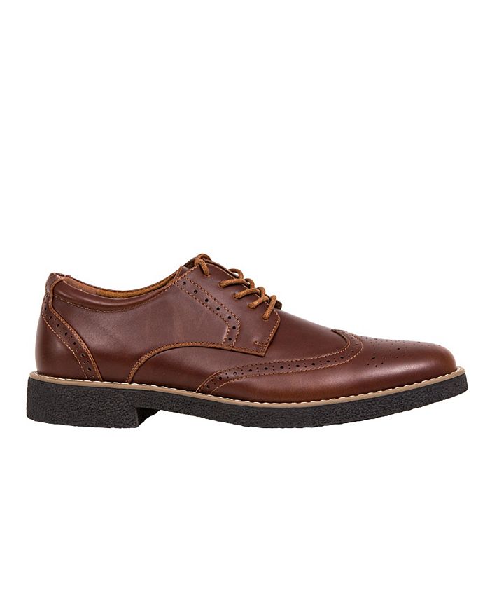 DEER STAGS Men's Creston Dress Casual Comfort Wingtip Oxford Shoes - Macy's
