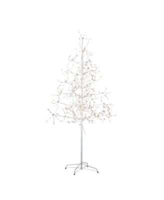 Kurt Adler - 6-Foot White Birch Bark with LED Fairy Lights Tree