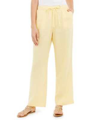 macys yellow pants