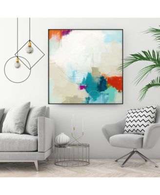 20" x 20" Atmospheric IV Art Block Framed Canvas