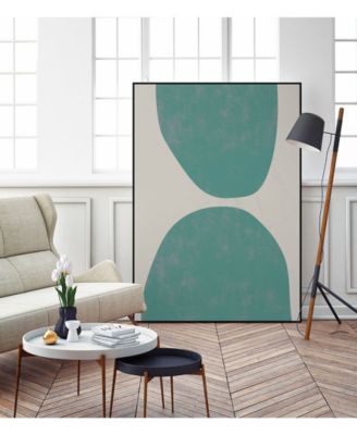 14" x 11" Jet Pack IX Art Block Framed Canvas